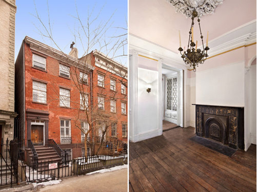 After getting married, the Villchurs bought the historic brownstone at 404 West 20th Street in Manhattan. It was built by Clement Moore, who wrote “’Twas the Night Before Christmas” and lived there for many years.